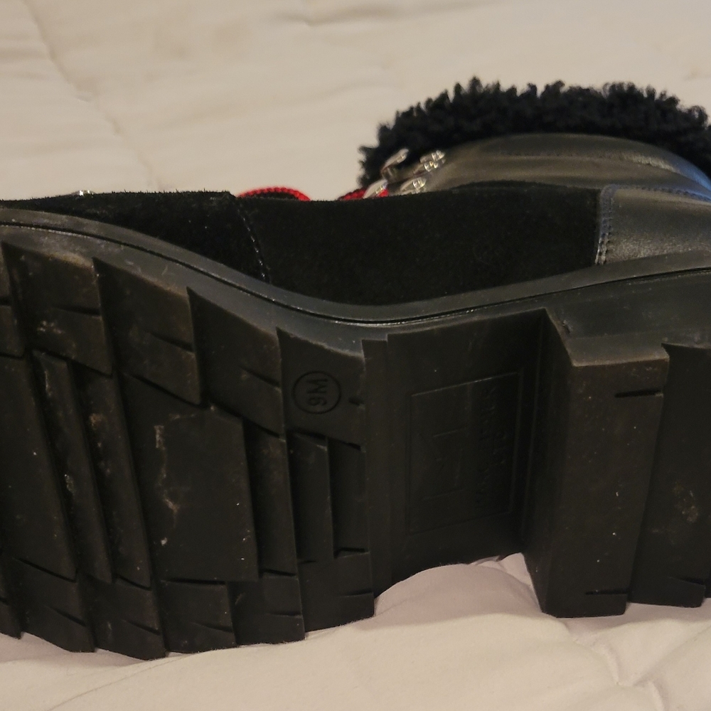 Marc Fisher LTD Suede and Sherling Boots - Picture 7 of 7